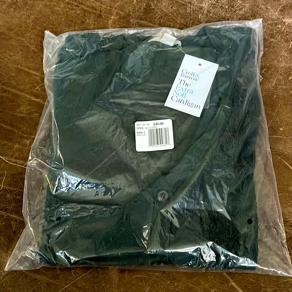 Green Sweater NWT